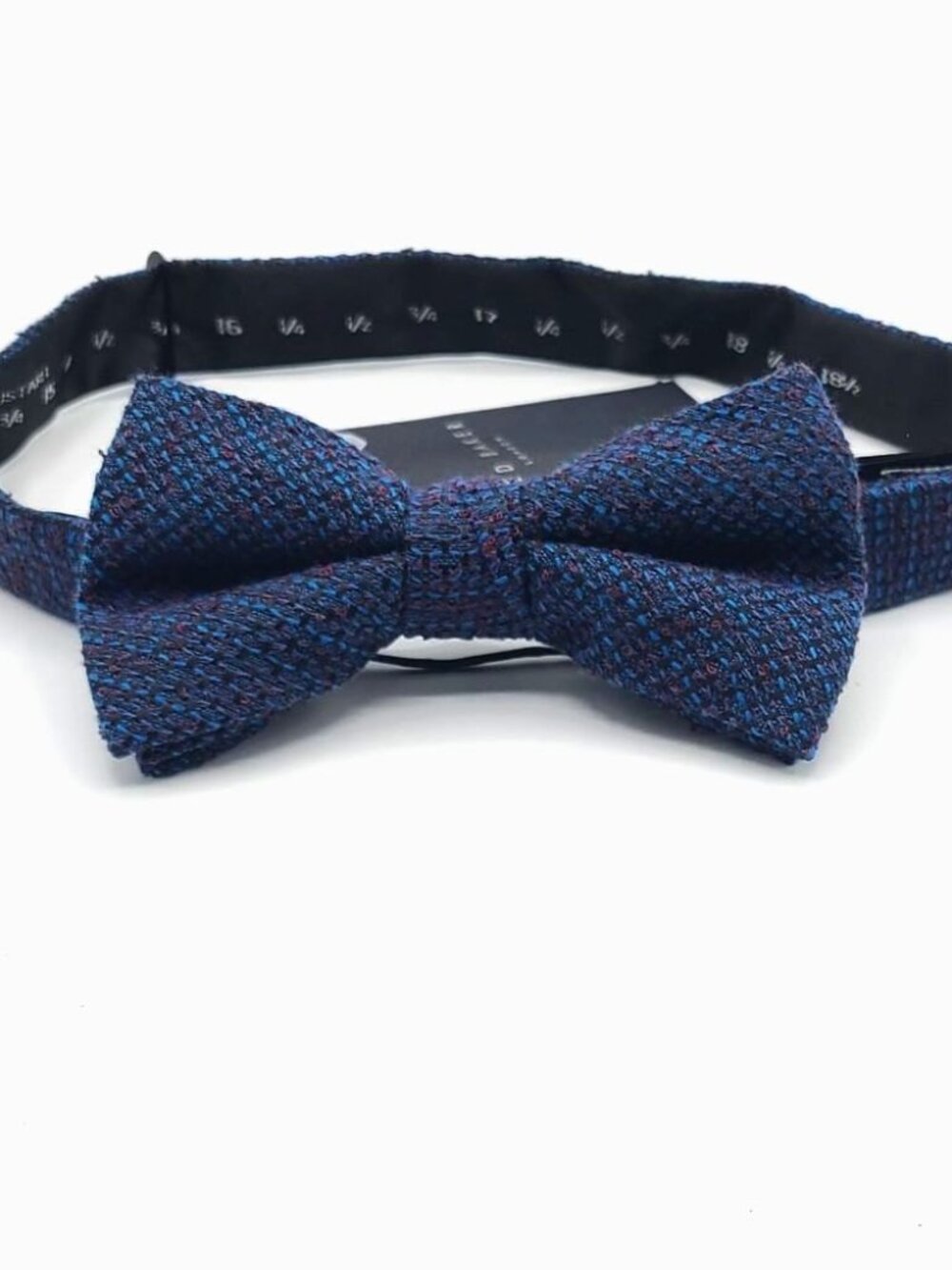 Ted Baker London Textured Navy Blue Multicolor Bow Tie NWT Wedding Formal